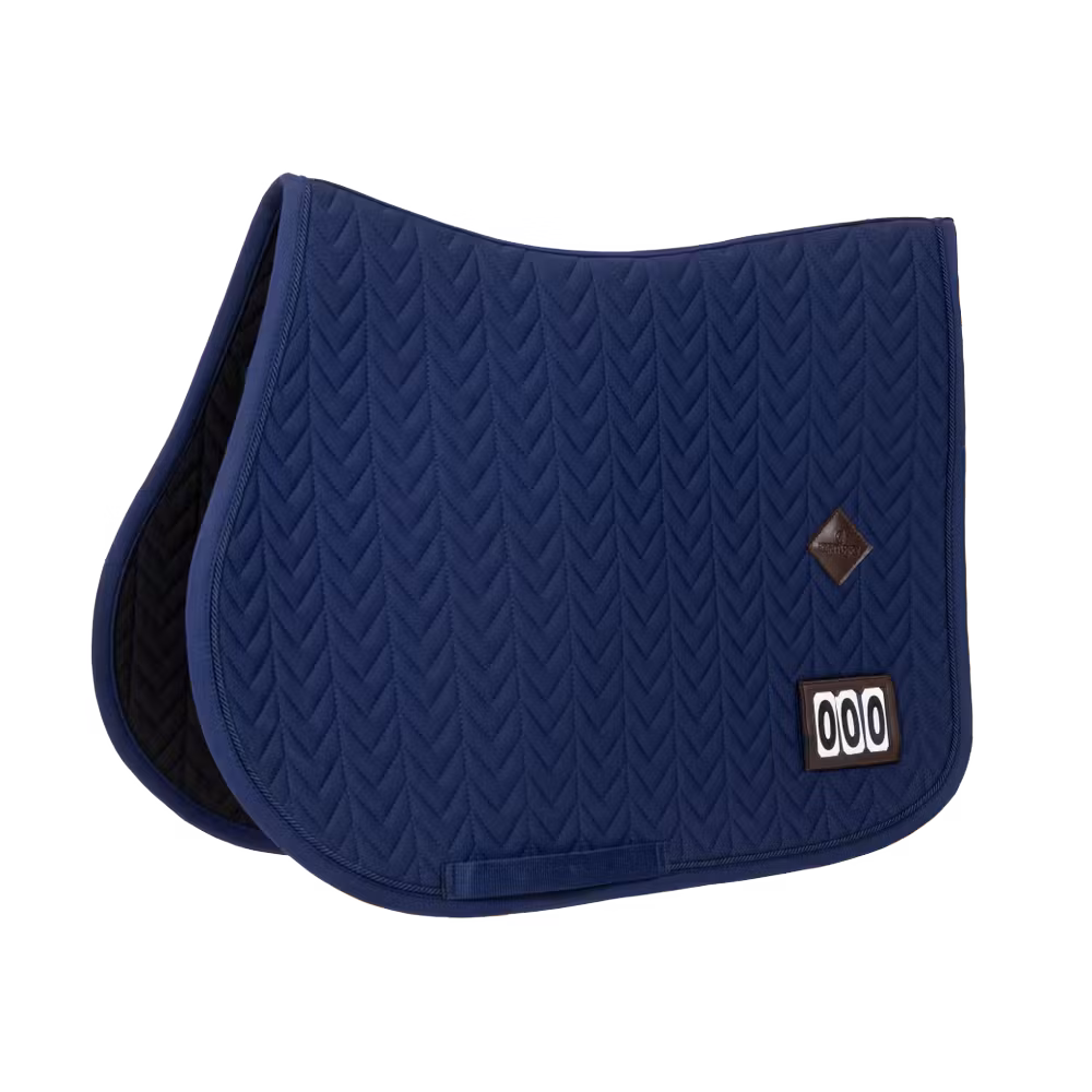 Bon Plan Tapis de selle compétition Fishbone avec 2 numéros