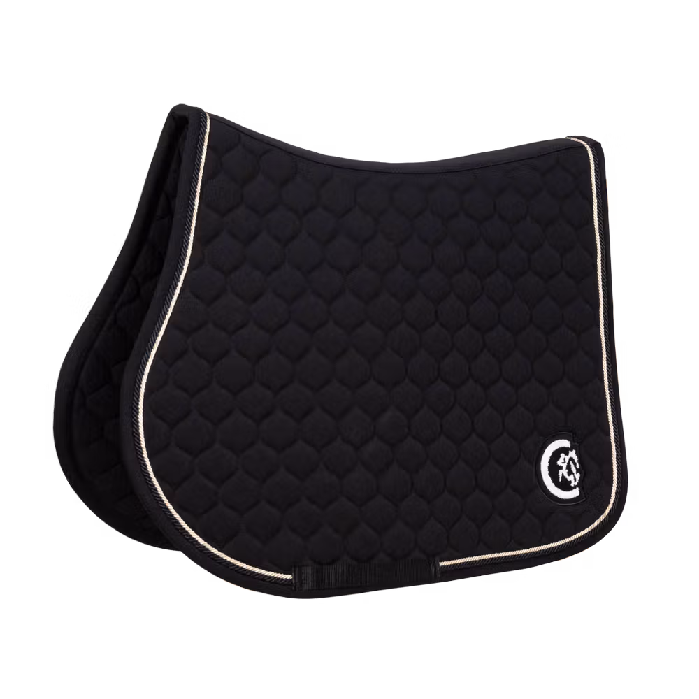 Tapis de Selle Onion Quilt Logo 3D Jumping Acheter En Ligne