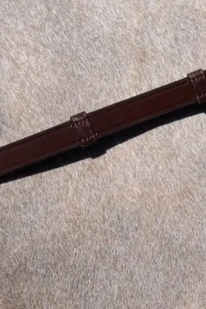 Rênes De Bride Tout Cuir Avec 7 Arretoirs 5/8" Offre Exclusive