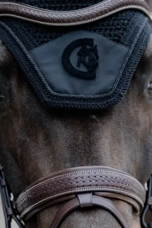Prix Réduit Muserolle medium tressée avec pull-back