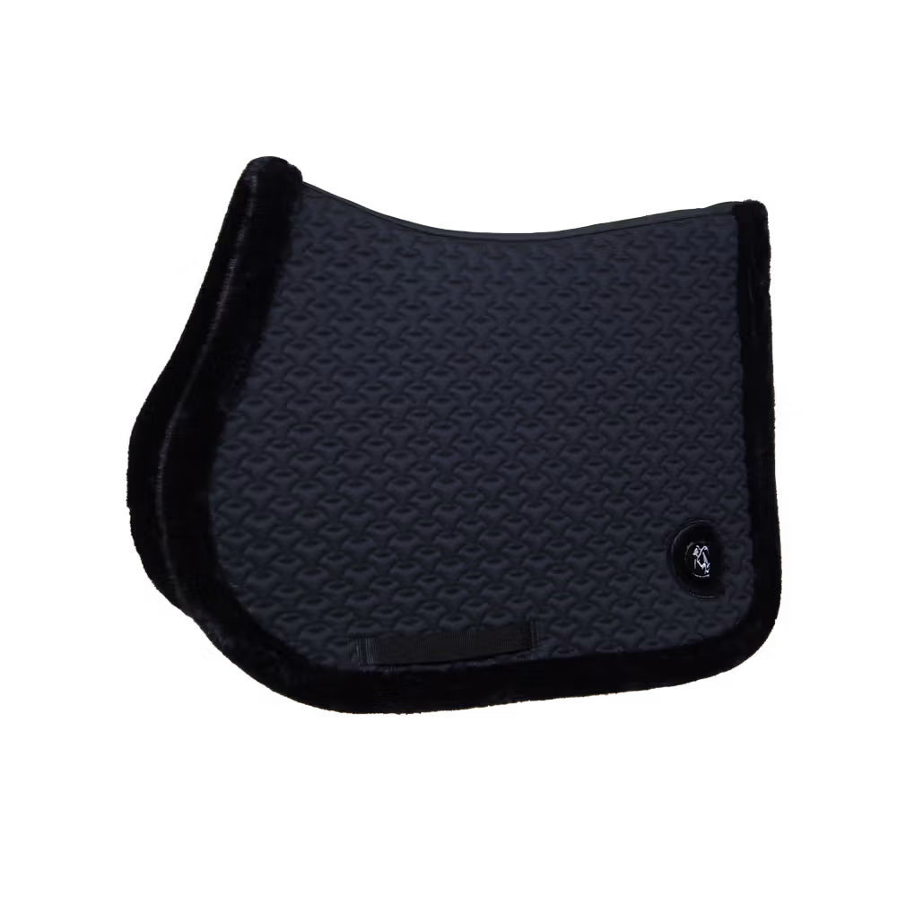 Tapis de Selle Plaited Fake Fur Jumping Expédié Aujourd'hui
