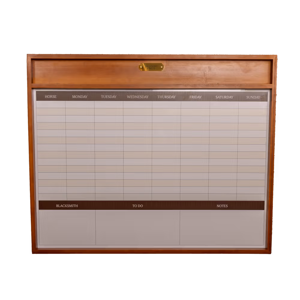 Commande En Gros Tableau d'écurie magnétique avec cadre