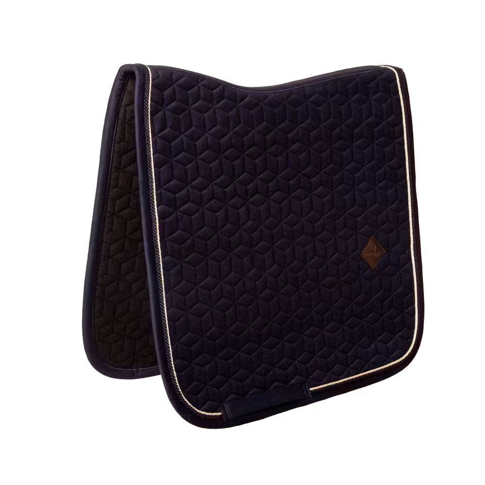 Tapis de selle Velvet dressage Dernier Modèle