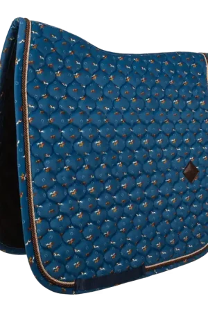 Tapis de Selle Velvet Horse Printing Dressage Authentique