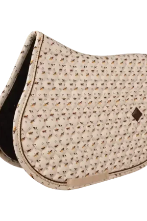 Top Vente Tapis de Selle Velvet Horse Printing Jumping