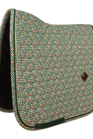 Tapis de Selle Velvet Pied-de-Poule Dressage Offre Du Jour