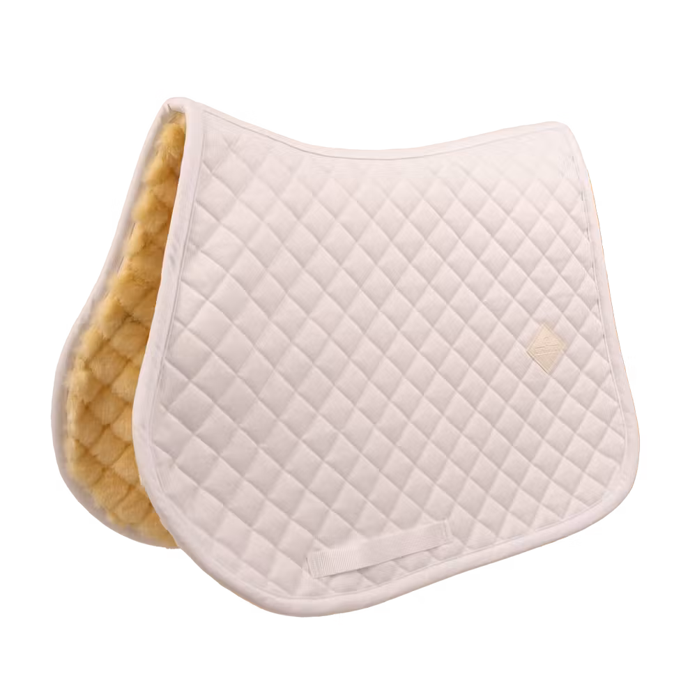 Pas Cher Tapis de selle en mouton Skin Friendly Diamond Jumping