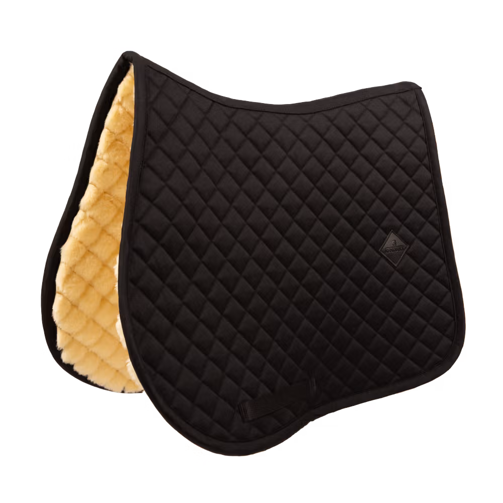 Vente Directe Tapis de selle en mouton Skin Friendly Diamond Jumping