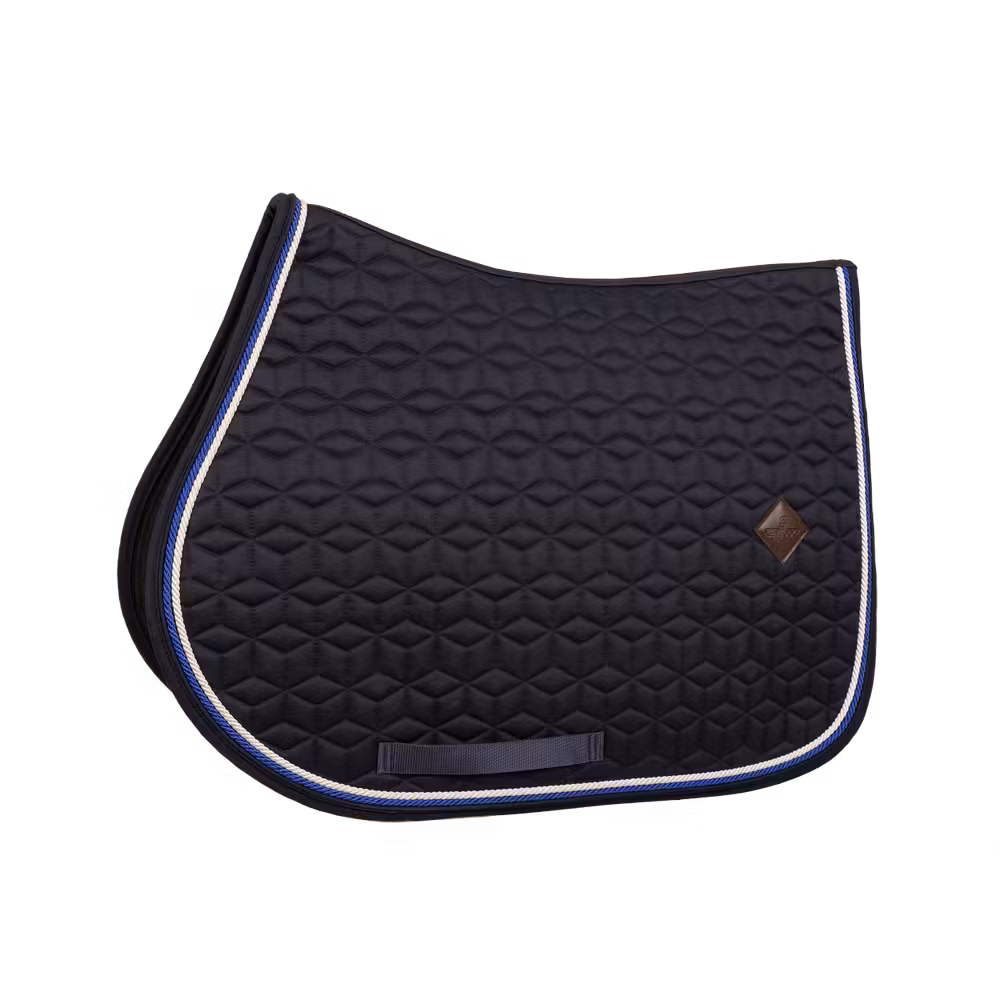 Affaire À Saisir Tapis de selle Classic bleu marine Jumping customisé