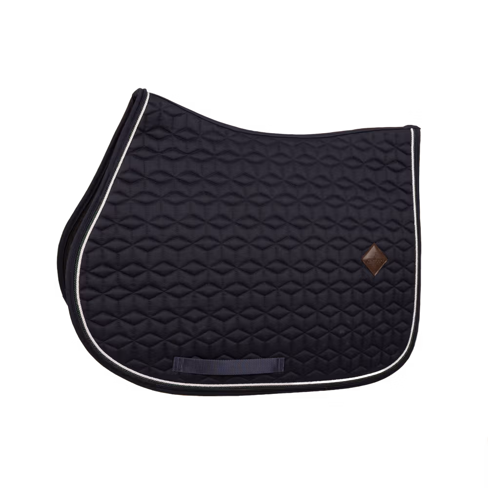 Haute Qualité Tapis de selle Classic bleu marine Jumping customisé