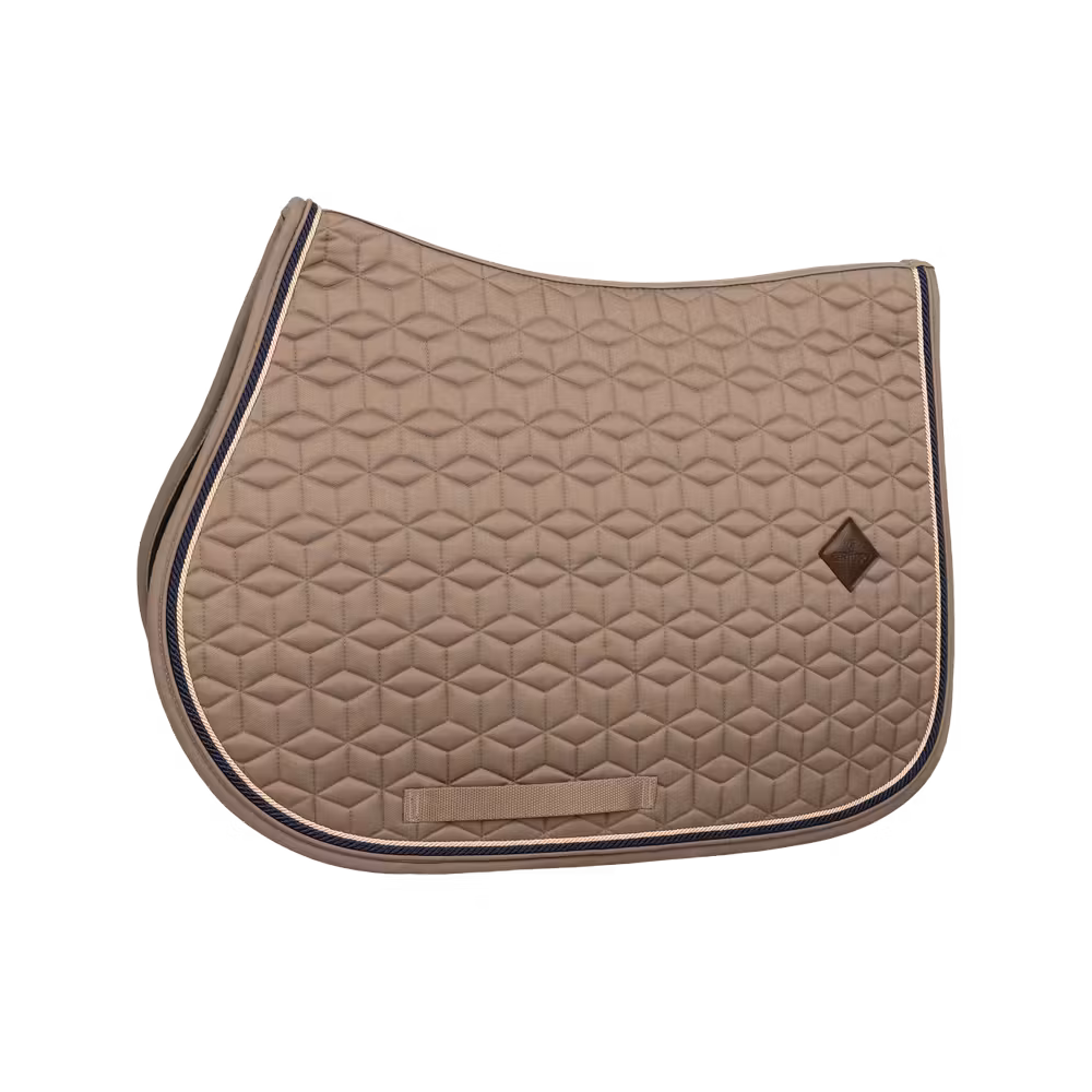 Marque Tapis de selle Classic Beige obstacle personnalisé