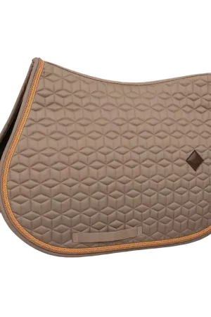 Tapis de selle Classic Beige obstacle personnalisé Prix Cassé