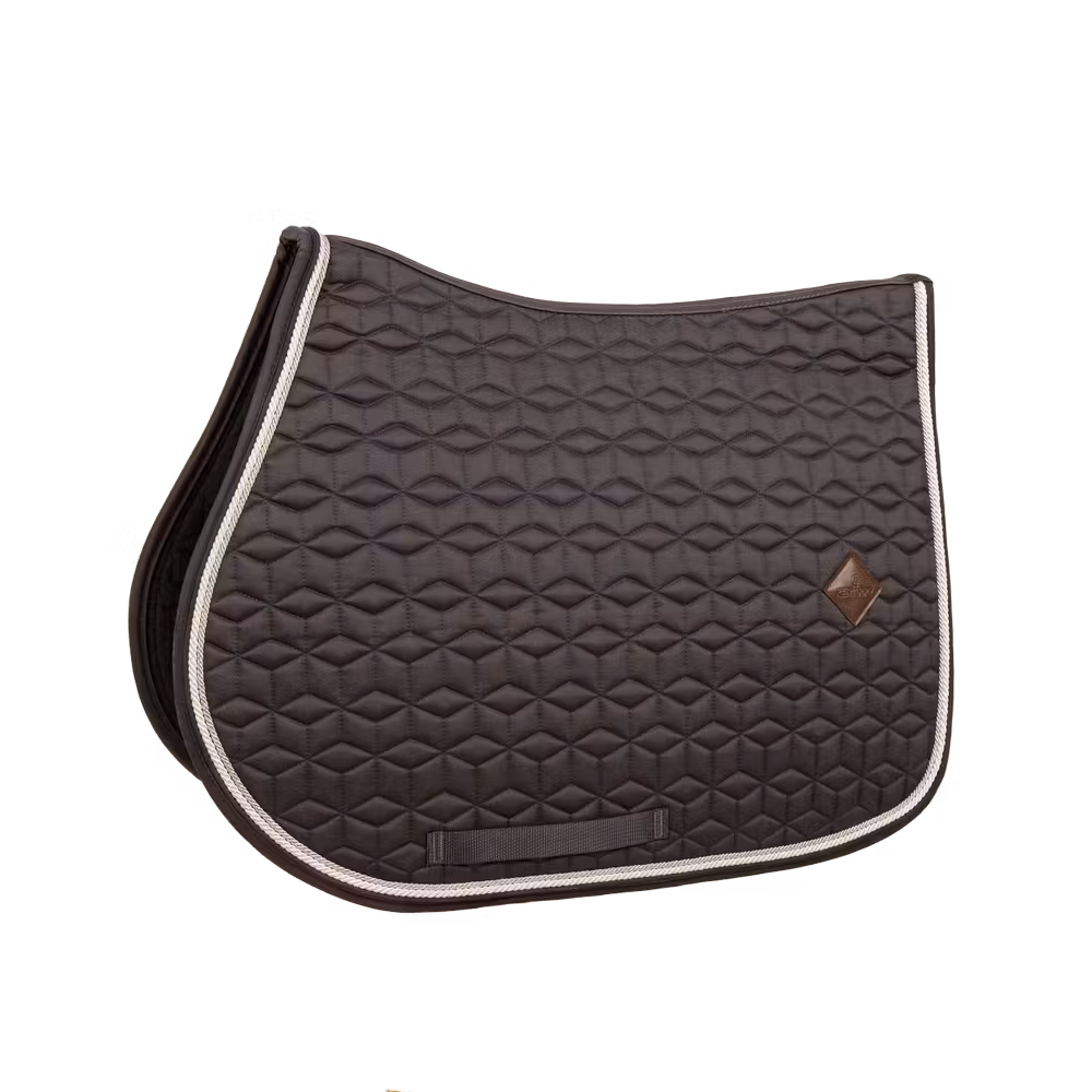 Tapis de selle Classic Gris Jumping Customisé Offre Limitée