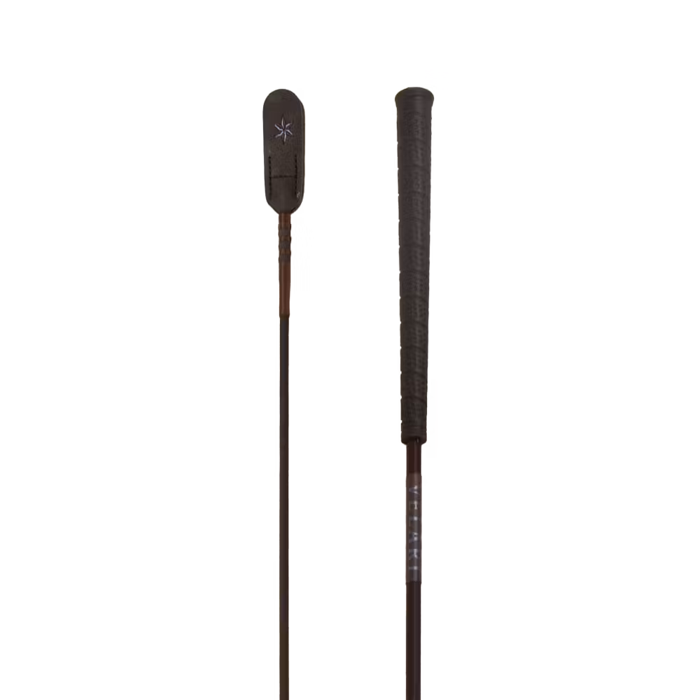 Commander Vite Cravache de Dressage Balance avec poignée en caoutchouc 120cm