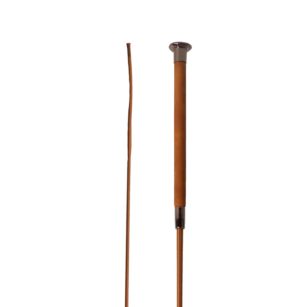 Cravache de dressage Guidance avec poignée en cuir 100cm Offre Spéciale