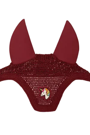 Vente Flash Bonnet anti-mouche Wellington bordeaux licorne anti-bruit