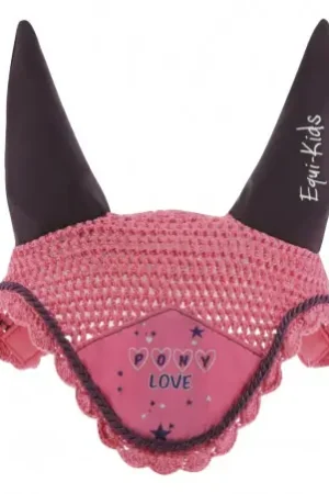 Certifié Bonnet chasse-mouches EQUI-KIDS "Pégase"