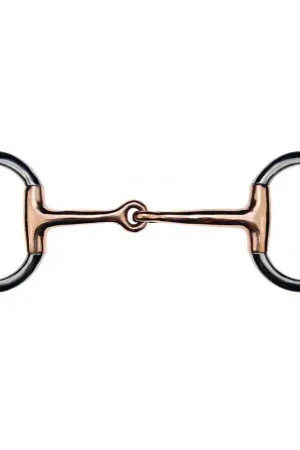 Prix Réduit Mors olive FEELING cuivre, anneaux plats