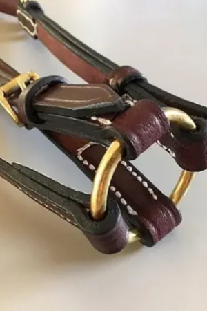 Prix Choc Martingale traditionnelle Camargue en cuir de buffle 5 mm