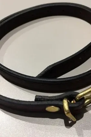 Meilleure Vente Courroies d'éperons Camargue longues marron