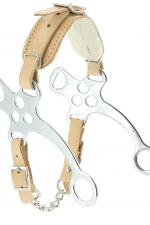 Certifié Hackamore FEELING acier chromé en 185 mm