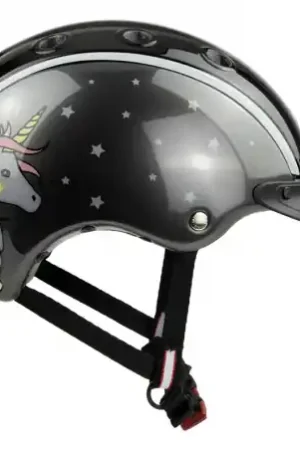 Satisfait Ou Remboursé Casque Casco Nori " Gris Licorne "
