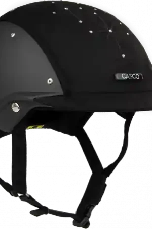 Dernier Modèle Casque Casco " A Part " Noir Brillant
