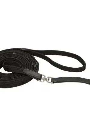 Longe de travail avec âme en cuir - 8 m Promotion Saisonnière