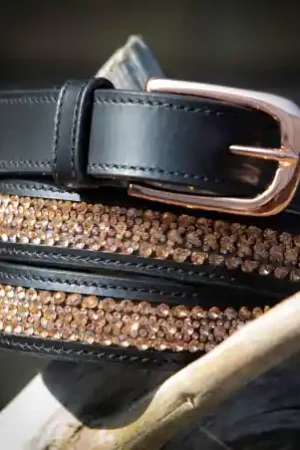 ceinture cuir crystal Produit De Marque