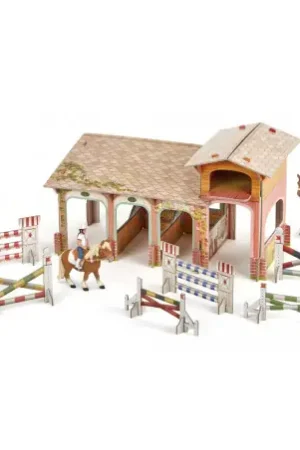 Le poney club PAPO, avec 4 figurines Réduction