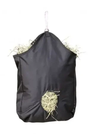 Sac à foin en nylon noir Prix Choc