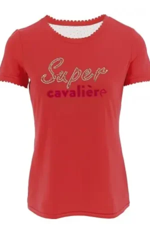 Haute Qualité T-shirt femme " super cavalière "