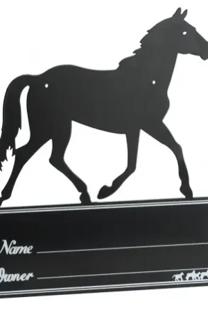Plaque de box " cheval " Nouvel Arrivage