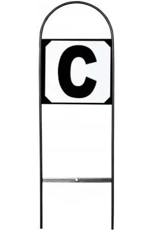Lettres de Dressage pour carrière sur cadre métallique Marque