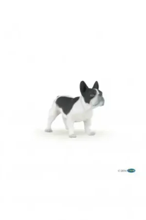 Bouledogue français noir et blanc PAPO Commande En Gros