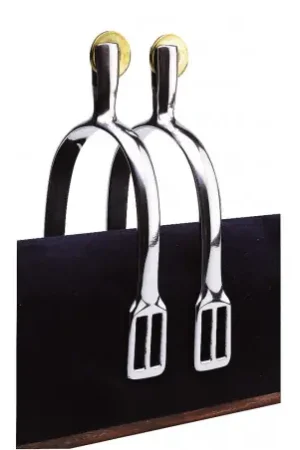 Vente Flash Éperons FEELING "Prince de Galles" inox à molette lisse
