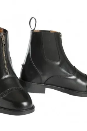 Boots EQUITHÈME “Zip Cuir” Satisfait Ou Remboursé