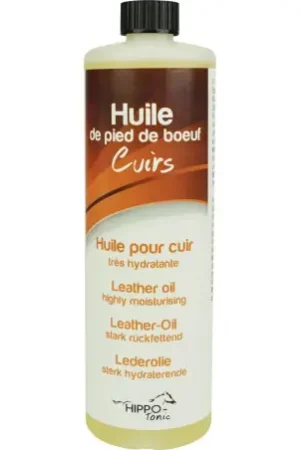 Nouvel Arrivage HIPPOTONIC Lotion pour cuir à base d'huile de pied de boeuf véritable