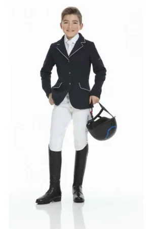 Equithème - Veste de concours "Soft Classic" enfant Haute Qualité