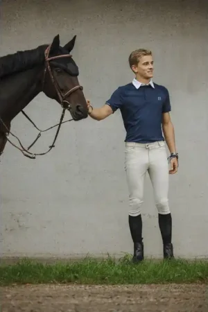 Quantité Limitée Equithème - Polo de concours d'équitation Homme - Victor